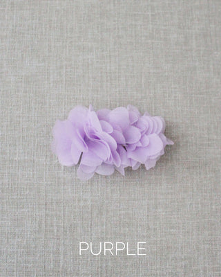 Chiffon Flower Hair Clip or Barrette for GirlsHair Clips