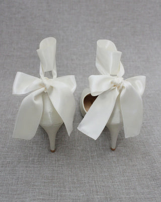 ivory wedding shoes