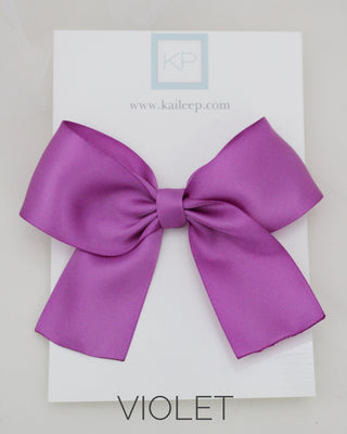 Satin Bow Hair Clips for GirlsHair Clips