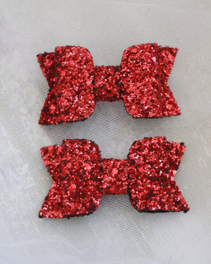 Red Rock Glitter Hair Clip or Shoe Clip