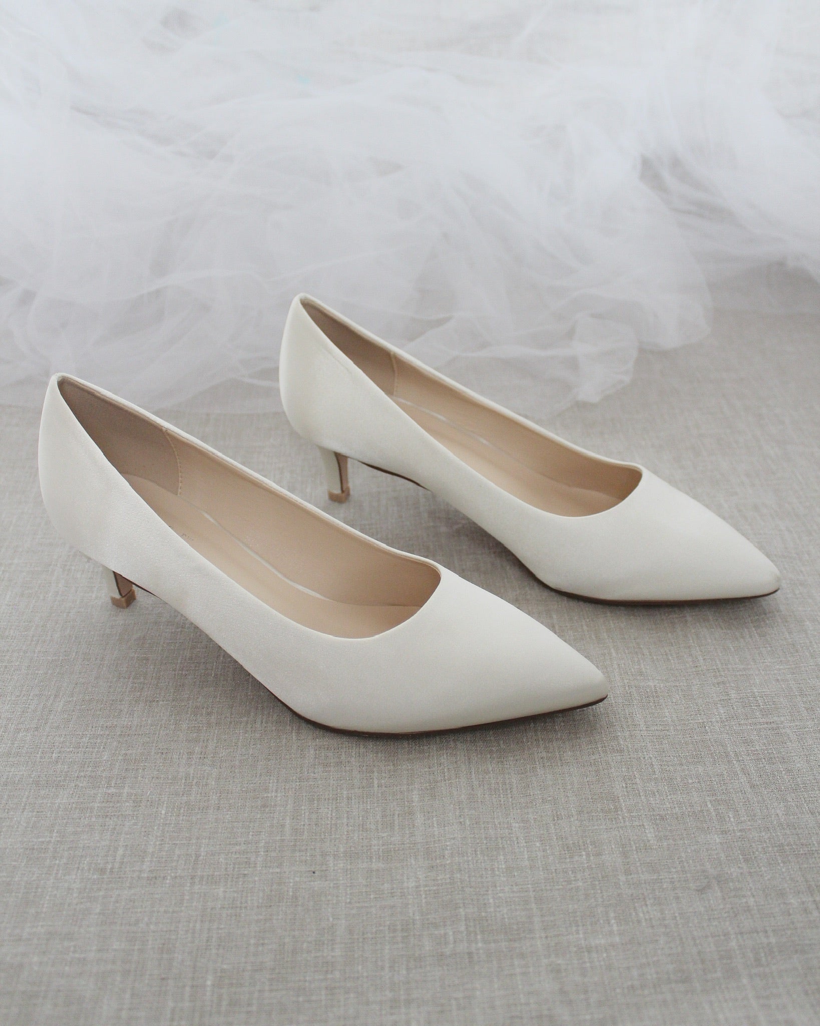 Buy Mia Low Block Heel Bridal Shoe - Emmy London
