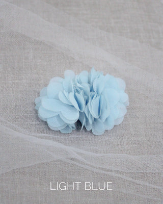 Chiffon Flower Hair Clip or Barrette for GirlsHair Clips