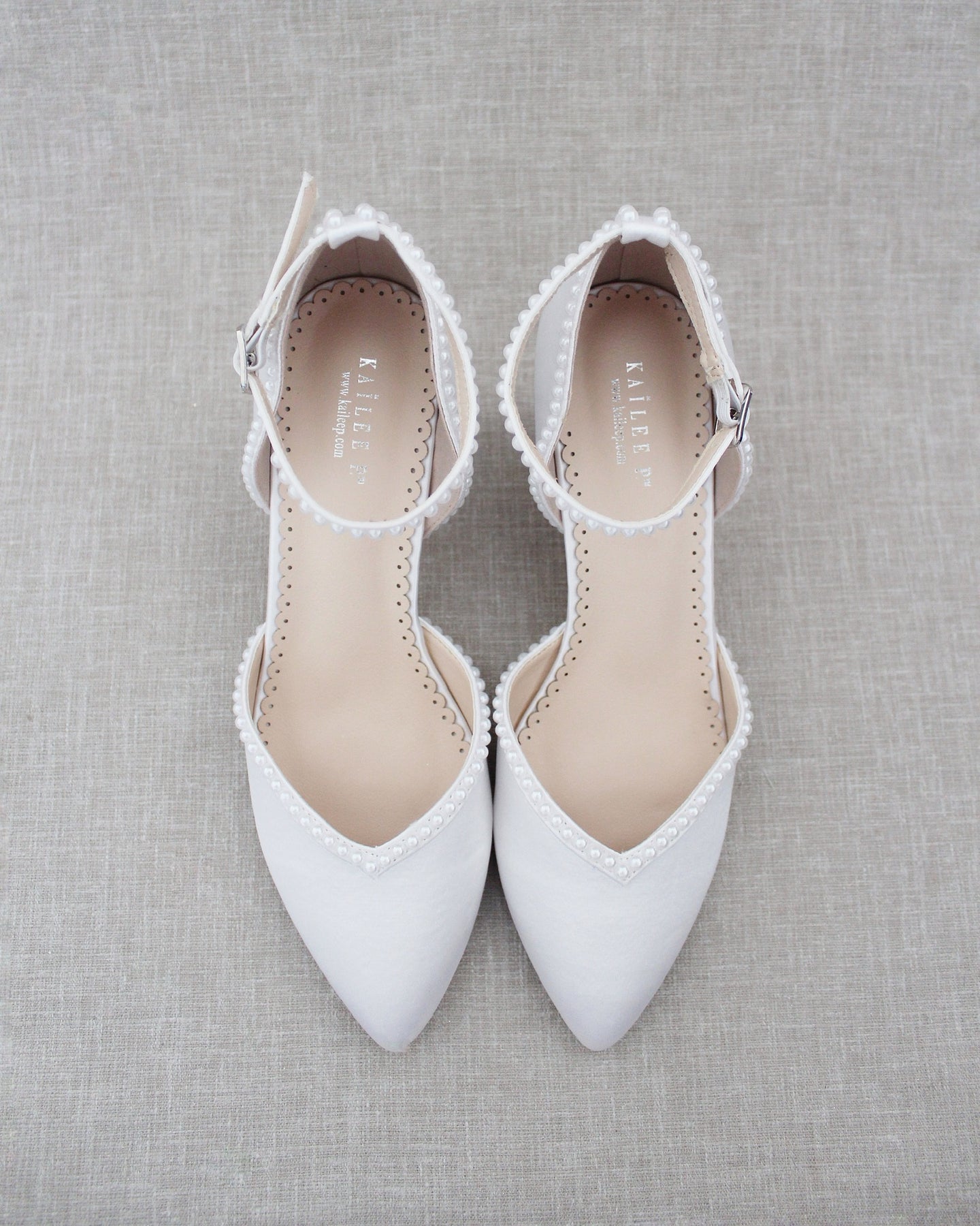 Block Heel with Pearl Detail Bridal Shoes, Wedding Heels, Bridesmaids ...