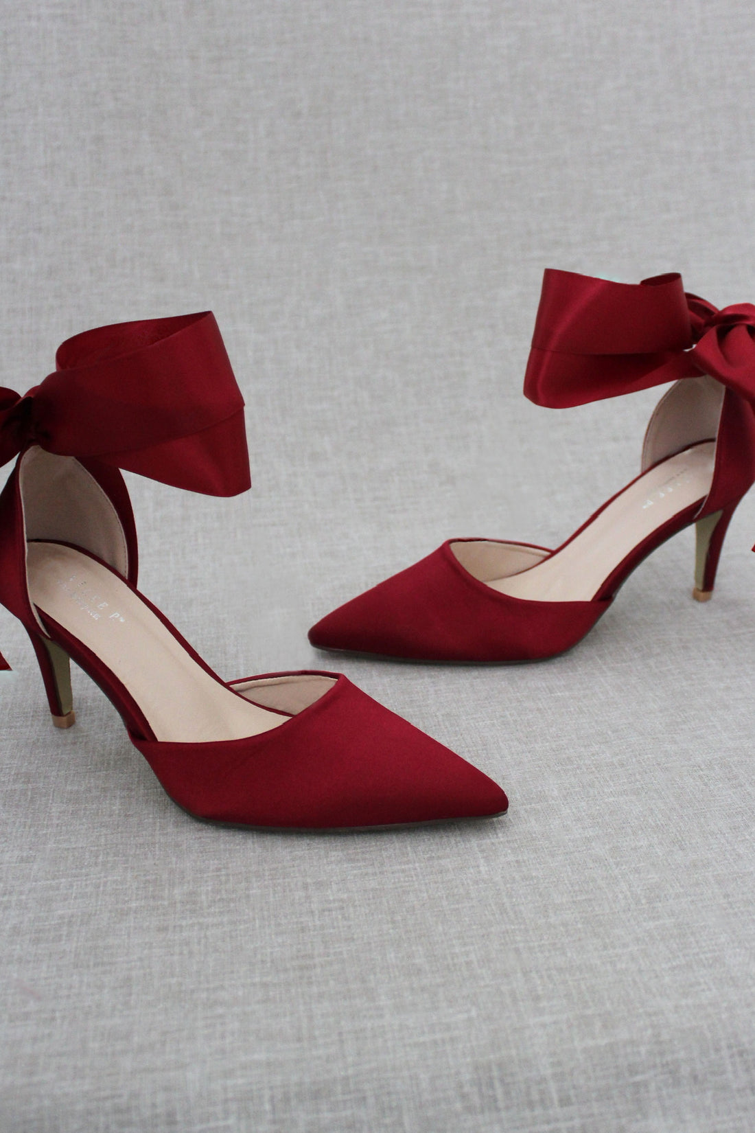 Burgundy Shoes For Women, Wedding Shoes, Bridesmaids Shoes, Prom Shoes — free download