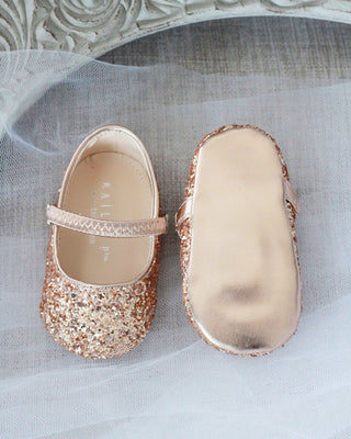 Glitter Baby Shoes Holiday Gift Set (1 PAIR)Kids Shoes