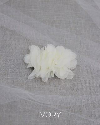 ivory hair clip
