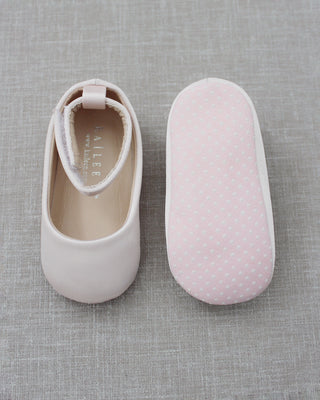 Pink ballet flats