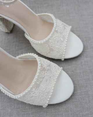 Ivory wedding shoes