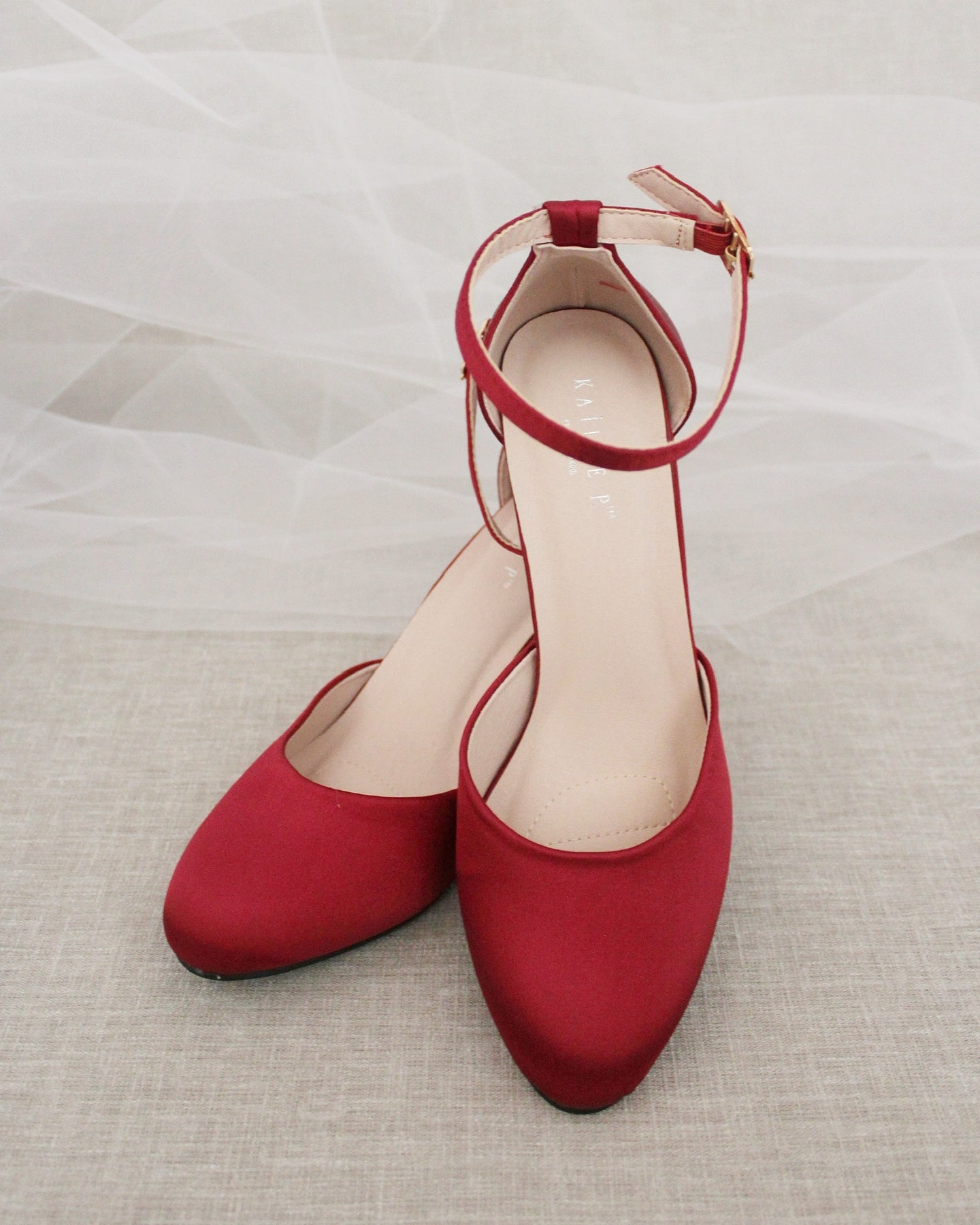 Buy Maroon Heeled Shoes for Women by Steppings Online | Ajio.com