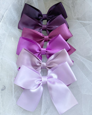 Satin Bow Hair Clips for GirlsHair Clips