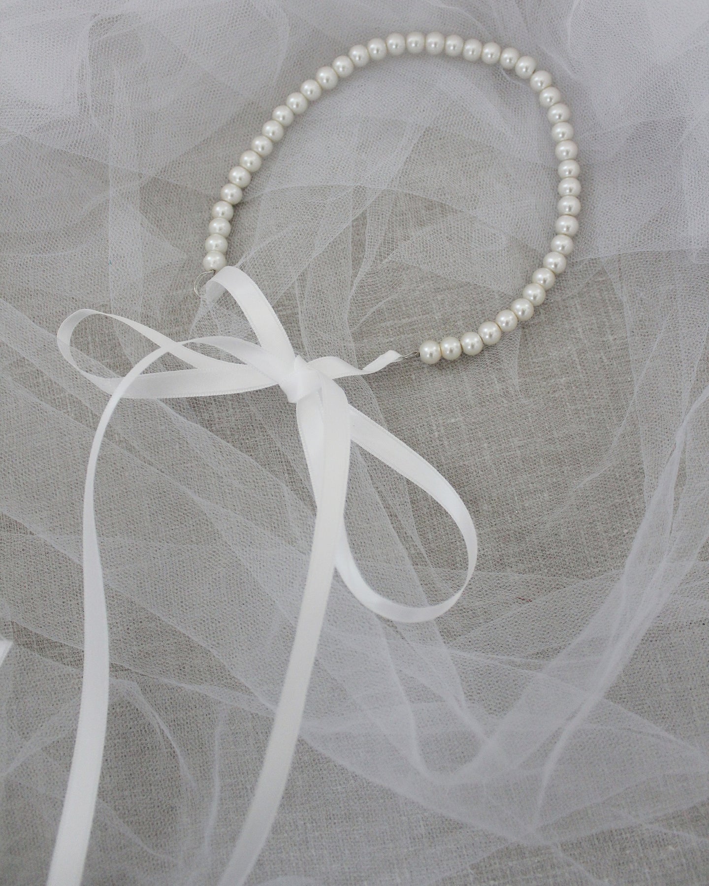 Classic All Pearls Headpiece - Wedding Hair Accessories, Bride Headband, Bridal Headpiece
