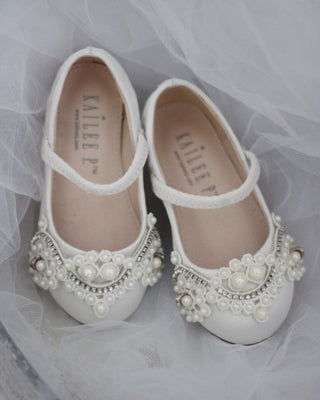 ivory Mary Jane shoes