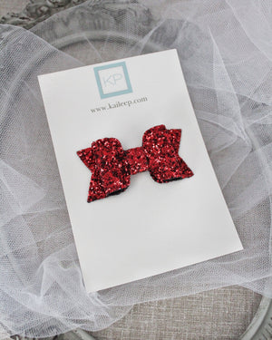 Red Rock Glitter Hair Clip or Shoe Clip