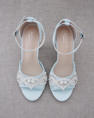 blue heels