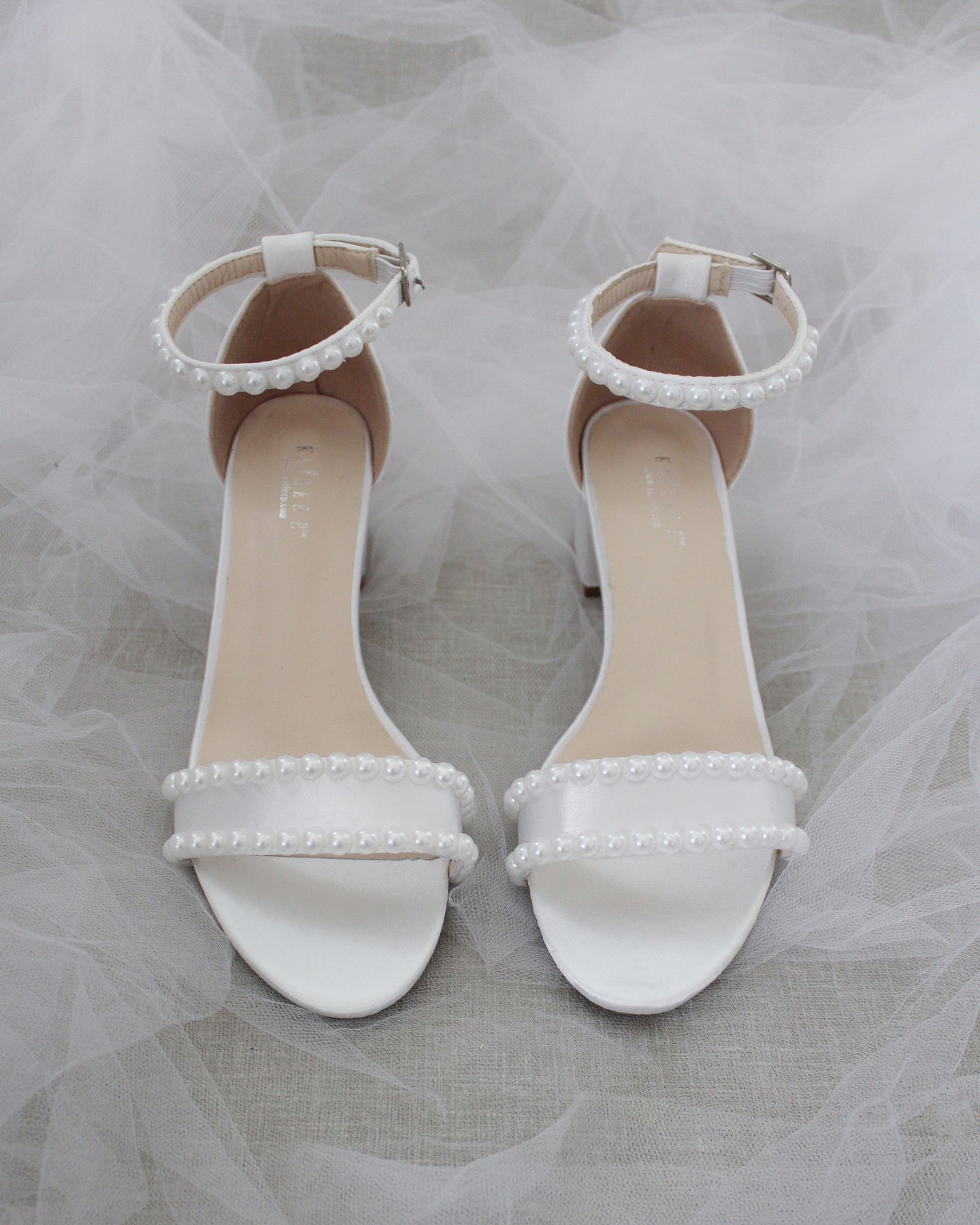 Kailee P. Inc | Pearl Shoes for Brides and Flower Girls