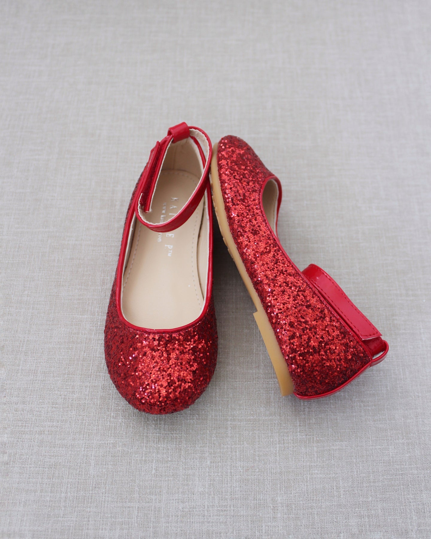 Girl red deals flats