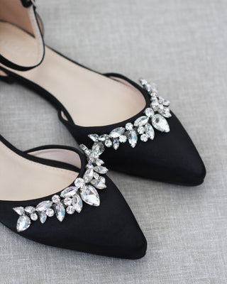 black bridesmaid shoes